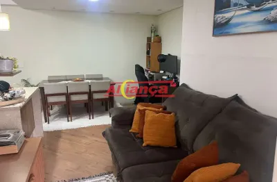 Apartamento com 2 quartos a venda, 65m²- bosque ventura - guarulhos.gru/sp.