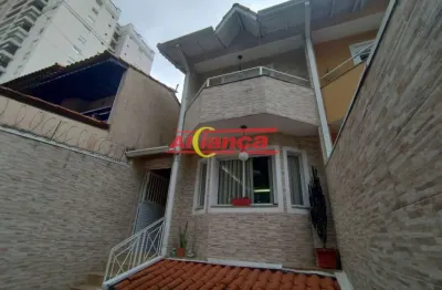 Sobrado à venda no jardim maia - guarulhos 3 dorm, suite, 04 vagas