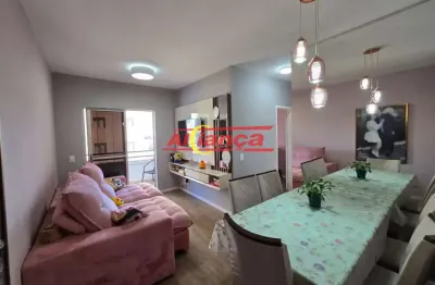 Apartamento com 2 quartos , 63m² - jardim testae / guarulhos/sp