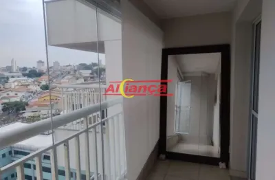 Via alameda -  studio 37m² com 1 vaga - jardim santa mena - guarulhos