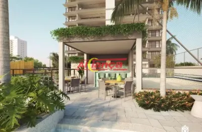 Apartamento com 3 dormitórios, 3 suites, 3 vagas à venda, 207 m² - jardim maia - guarulhos.gru/sp.