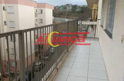 Apartamento com 2 quartos à venda na Rua Um, 130, Jardim Guilhermino, Guarulhos