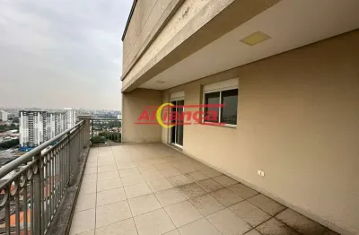 Cobertura duplex de alto padrão no edifício quartier - vila rosália, guarulhos