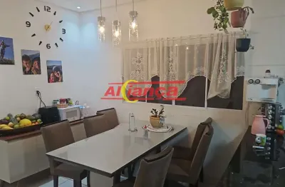 Sobrado 3 quartos 200m² à venda-jardim santa barbara-guarulhos