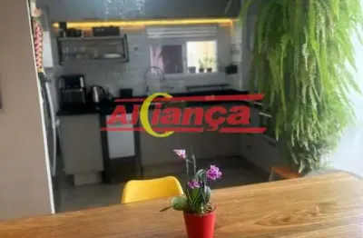 Apartamento 84 metros à venda no condomínio alegria - centro de guarulhos/sp