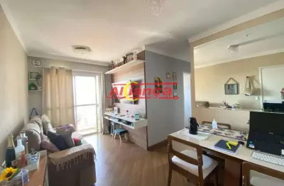 Apartamento com acabamento excelente no uni bosque maia - jardim flor da montanha - guarulhos