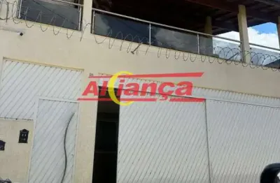 Sobrado de alto padrão com área gourmet e 3 dormitórios no cidade maia, guarulhos