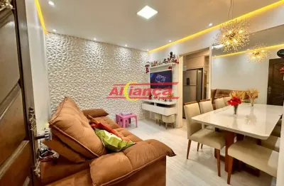 Apartamento com 2 dormitórios a venda na vila barros - guarulhos