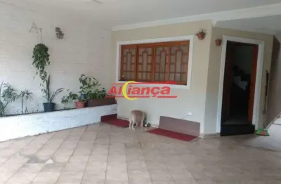 Sobrado com 3 dormitórios  1 suíte e 2 vagas - residencial cerconi / guarulhos