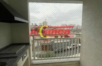 Apartamento 56 m² à Venda no Residencial Veneza - 2 Dormitórios, Suíte e Varanda Gourmet