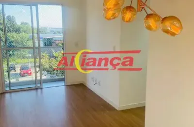 Apartamento com 2 quartos (1 suíte), Residencial Triunfo, Vila Nova Bonsucesso, Guarulhos, SP