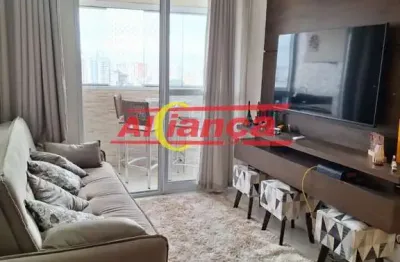 Apartamento com 3 dormitórios à venda, 72m² - gopoúva - guarulhos/sp