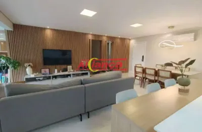 Apartamento de alto padrão no Cidade Maia, Torre Atlântica, com 182m²