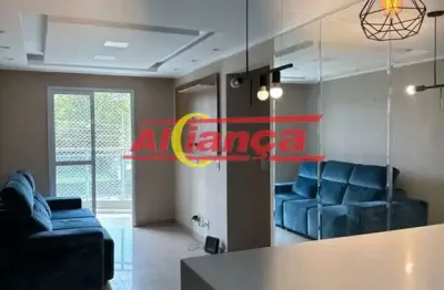 APARTAMENTO COM 02 DORMITÓRIOS Á VENDA , 56m² - MACEDO - GUARULHOS/SP