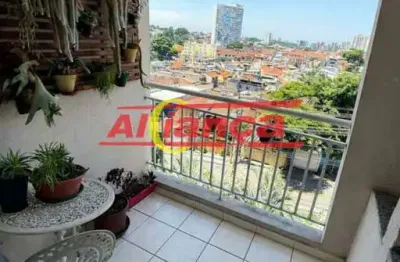 APARTAMENTO Á VENDA COM 77m² - CONDOMÍNIO PARQUE RESIDENCE - GUARULHOS/SP
