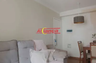 Apartamento com 2 quartos, 1 vaga a venda, 45m² - bonsucesso - guarulhos/sp.