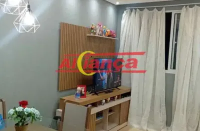 Apartamento semi mobiliado na Vila Nova Bonsucesso em Guarulhos