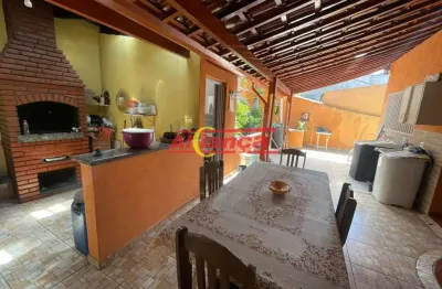 Casa térrea com 317m² de terreno sendo 3 quartos - vila paraiso - guarulhos/sp
