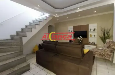 Sobrado residencial à venda, vila maricy, guarulhos - so0127.