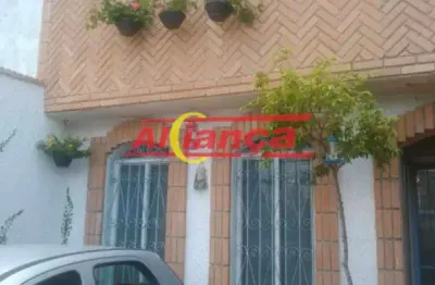 Casa com 3 dormitórios sendo 1 suite  a venda, 149.45m² - jardim santa cecilia - guarulhos/sp