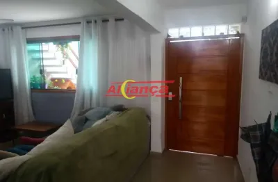 Sobrado com  5 dormitórios sendo 1 suite a venda, 192m² vila  florida - guarulhos/sp