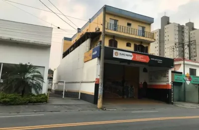 Prédio com 2 apartamentos e salão comercial, 902,18 m² - av emilio ribas - guarulhos/sp