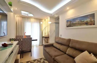 Apartamento para alugar, 56 m² por r$ 2.992,50/mês - vila guiomar - santo andré/sp