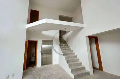 Apartamento duplex à venda, 316 m² por r$ 2.900.000,00 - vila assunção - santo andré/sp