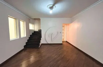 Sobrado para alugar, 215 m² por r$ 7.570,00/mês - campestre - santo andré/sp