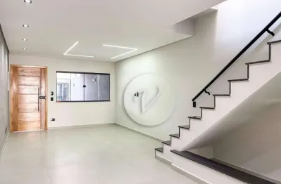 Sobrado à venda, 150 m² por r$ 960.000,00 - parque das nações - santo andré/sp