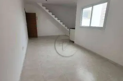 Cobertura com 2 dormitórios para alugar, 130 m² por r$ 3.150,00/mês - vila assunção - santo andré/sp