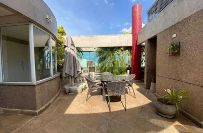 Cobertura à venda, 414 m² por r$ 3.499.999,99 - jardim - santo andré/sp