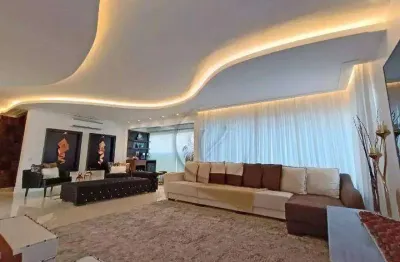 Apartamento à venda, 280 m² por r$ 5.100.000,00 - jardim - santo andré/sp