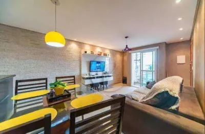 Cobertura com 3 dormitórios à venda, 132 m² por r$ 678.000,00 - vila valparaíso - santo andré/sp