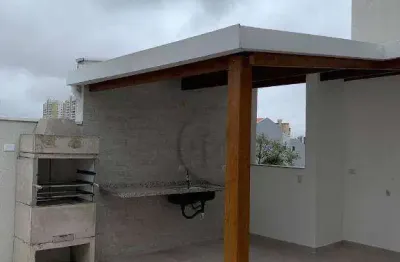 Cobertura à venda, 105 m² por r$ 589.000,00 - santa maria - santo andré/sp