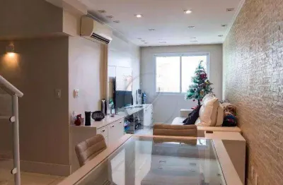Cobertura à venda, 146 m² por r$ 820.000,00 - vila guiomar - santo andré/sp