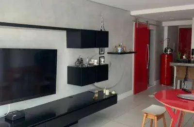 Apartamento com 2 dormitórios, 96 m² - venda por r$ 1.000.000,01 ou aluguel por r$ 7.040,00 - jardim - santo andré/sp