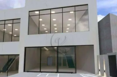 Salão para alugar, 200 m² por r$ 12.000,00/mês - vila bastos - santo andré/sp