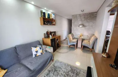 Apartamento com 2 dormitórios à venda, 63 m² por r$ 550.000,00 - campestre - santo andré/sp