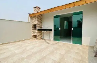 Cobertura com 2 dormitórios à venda, 112 m² por r$ 500.000,00 - jardim das maravilhas - santo andré/sp