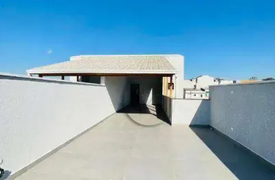 Cobertura com 3 dormitórios à venda, 160 m² por r$ 799.000,00 - vila pires - santo andré/sp
