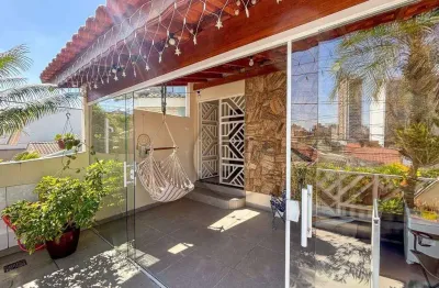 Sobrado à venda, 200 m² por r$ 900.000,00 - vila scarpelli - santo andré/sp