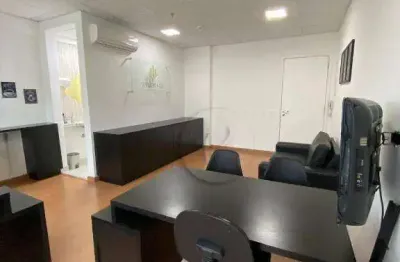 Sala para alugar, 34 m² por r$ 3.342,37/mês - jardim - santo andré/sp