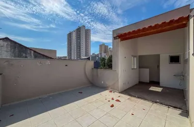 Cobertura à venda, 84 m² por r$ 370.000,00 - vila príncipe de gales - santo andré/sp