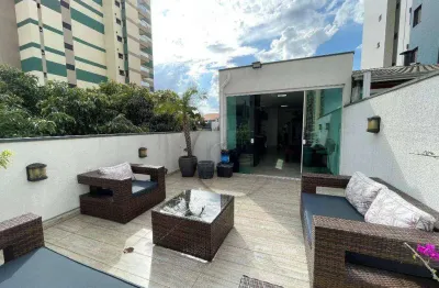 Cobertura com 134 m² a venda de porteira fechada na vila valparaiso