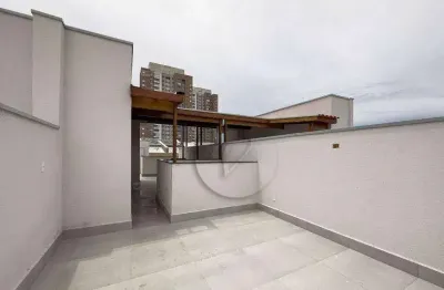 Sobrado com 3 dormitórios à venda, 122 m² por r$ 600.000,00 - vila homero thon - santo andré/sp