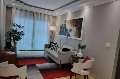 Apartamento com 3 dormitórios à venda, 104 m² por r$ 535.000 - vila alzira - santo andré/sp