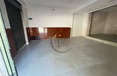 Salão para alugar, 55 m² por r$ 2.510,73/mês - vila marina - santo andré/sp