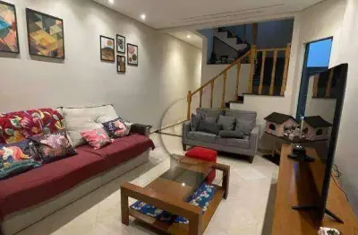 Sobrado com 4 dormitórios à venda, 192 m² por r$ 999.000,00 - vila camilópolis - santo andré/sp
