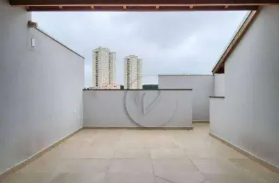 Cobertura com 3 dormitórios à venda, 149 m² por r$ 618.000,00 - vila curuçá - santo andré/sp